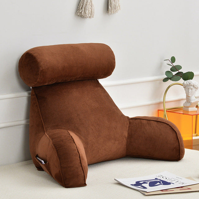Backrest Pillow With Arms & Headrest